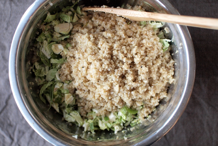 Gratin di quinoa e cavoletti di bruxelles - Step 1 - Immagine 1