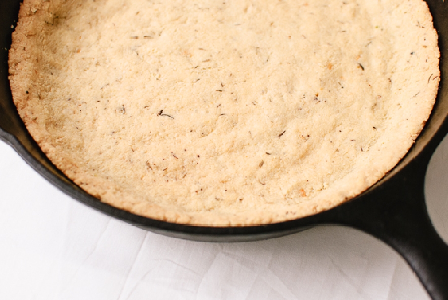 Quiche di rucola e funghi con farina di mandorle - Step 2 - Immagine 2