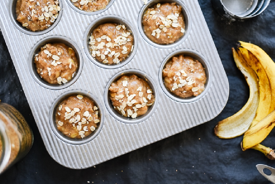 Muffin con avena e banana - Step 4 - Immagine 1