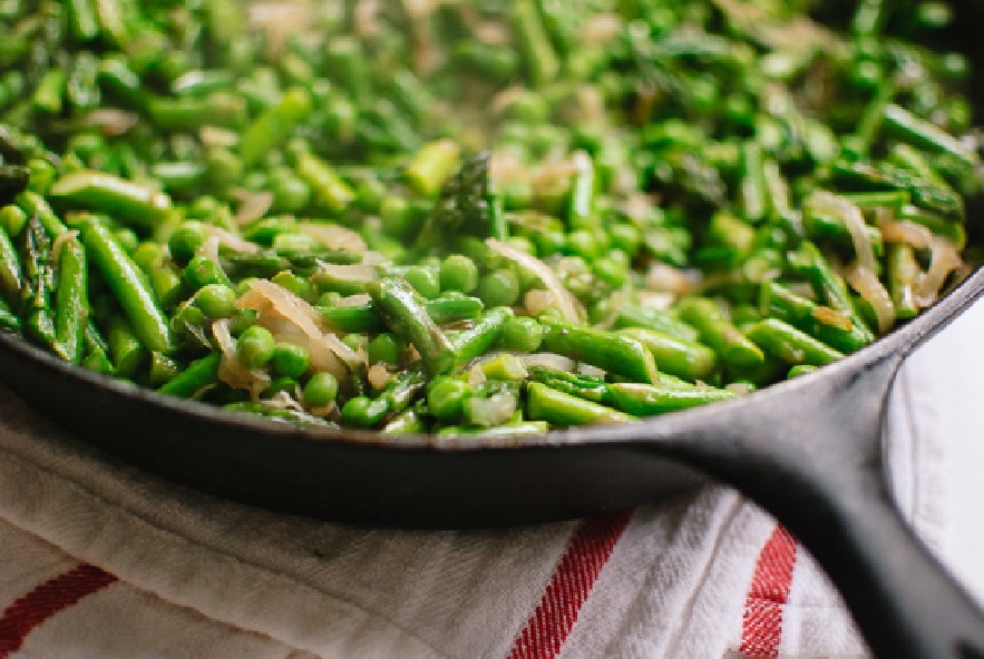 Fettuccine con asparagi e piselli - Step 2 - Immagine 1