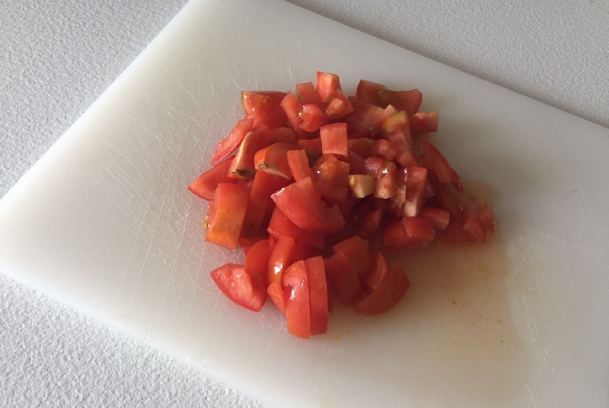 Farfalle, funghi e pomodori costoluti - Step 1 - Immagine 2