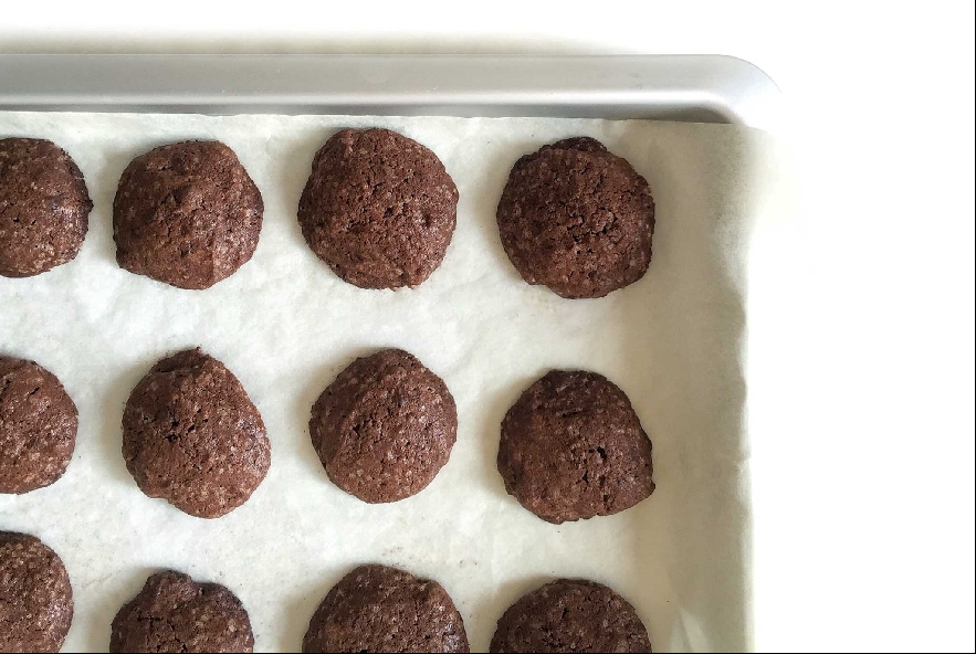 Biscotti con gocce di cioccolato in due varianti - Step 5 - Immagine 1