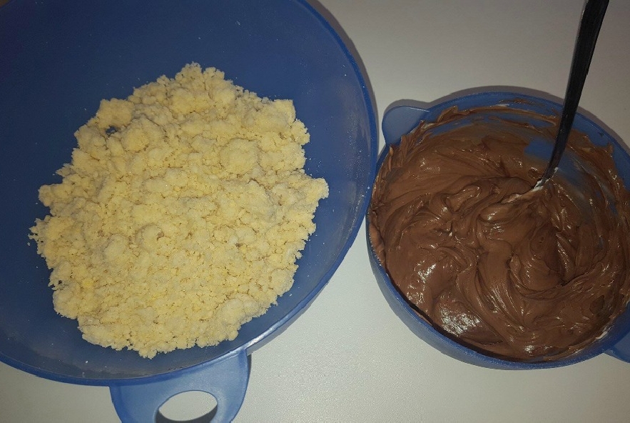 Torta sbriciolata alla nutella e mascarpone! - Step 2 - Immagine 1