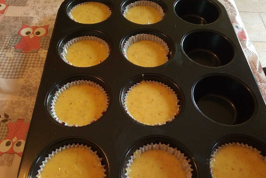 Muffin arancia e mandorle all'olio extravergine - Step 5 - Immagine 1