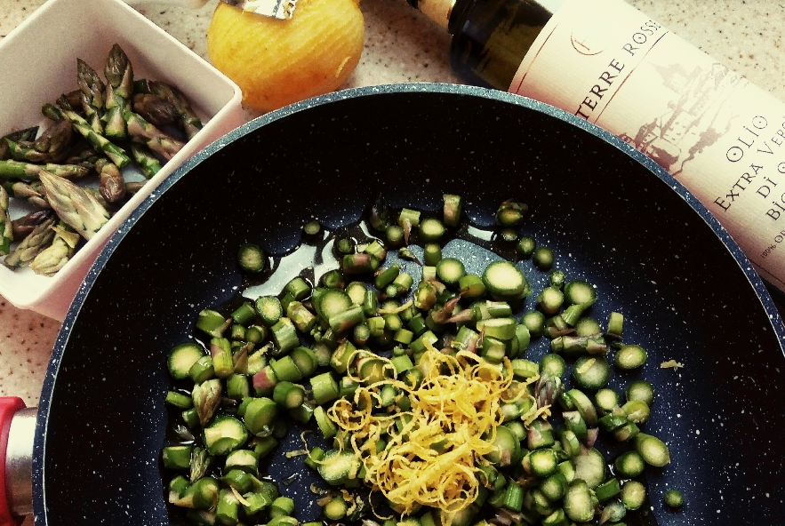 Spaghetti asparagi e limone - Step 1 - Immagine 1