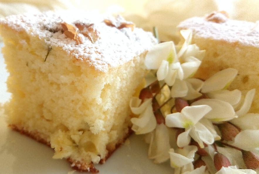 Torta con cioccolato bianco e fiori d'acacia - Step 4 - Immagine 3