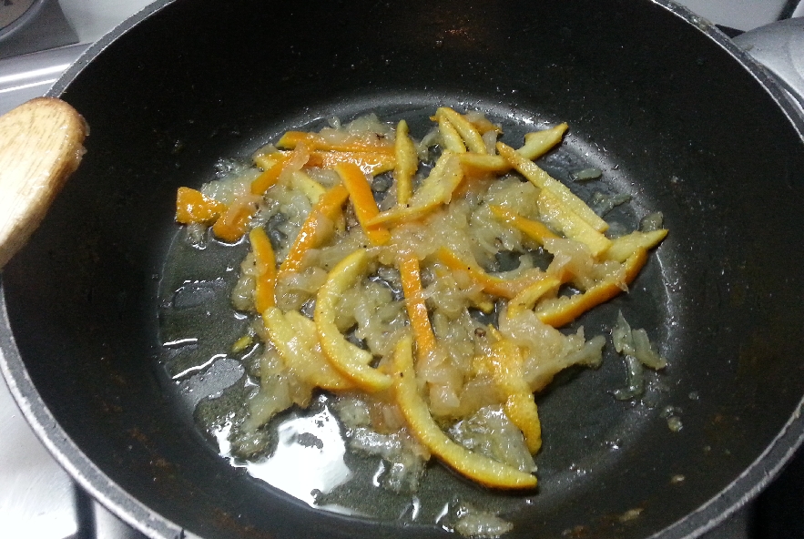 Spigola in agrodolce con pancetta croccante - Step 2 - Immagine 2