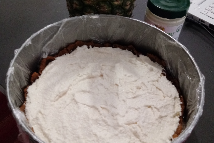 Vegan cheesecake al cocco  e ananas - Step 5 - Immagine 2