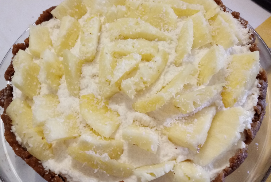 Vegan cheesecake al cocco  e ananas - Step 7 - Immagine 1