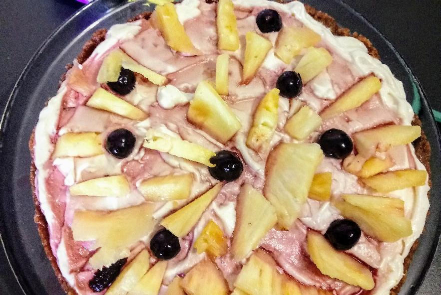 Cheesecake vegan con ananas e amarene - Step 7 - Immagine 1
