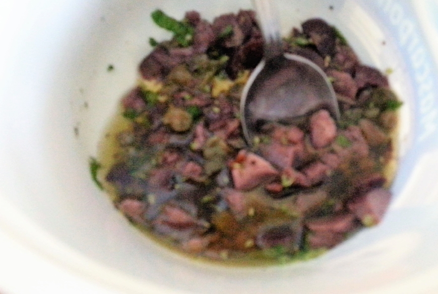 Spaccatelle fredde melanzane, mozzarella e olive - Step 1 - Immagine 3