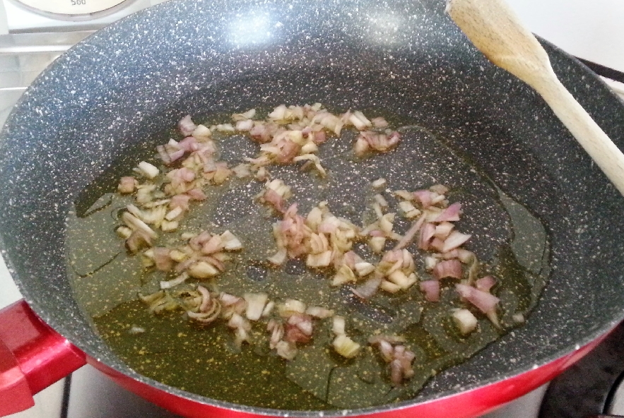 Gnocchi di patate rosse con crema di melanzane - Step 4 - Immagine 2