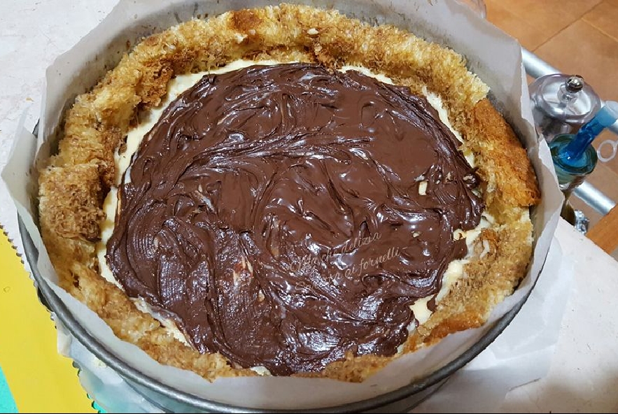 Crumble di pandoro con crema e nutella - Step 4 - Immagine 1