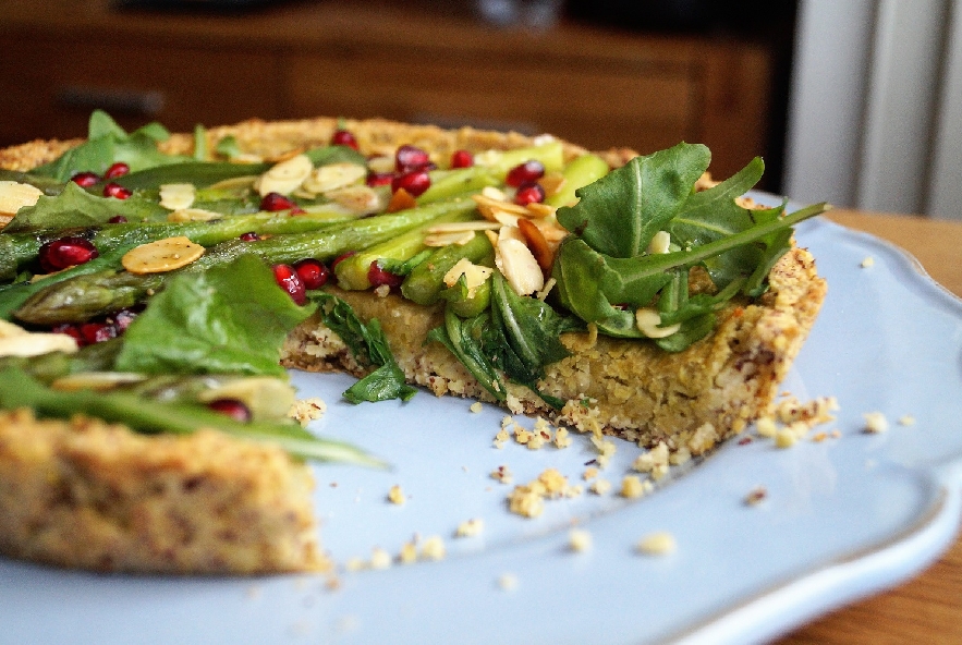 Tarte di miglio con crema di piselli ed asparagi - Step 9 - Immagine 1