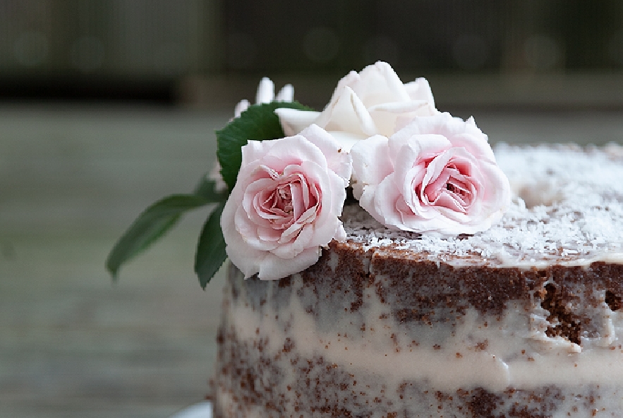 Naked chiffon cake al cacao, cocco e rum - Step 4 - Immagine 1