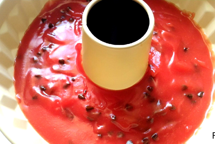 Gelo all'anguria con gocce di cioccolato - Step 5 - Immagine 1