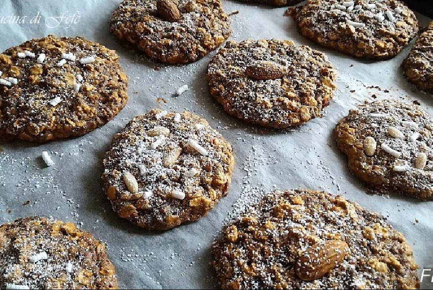 Cookies con fiocchi di avena e cioccolato - Step 6 - Immagine 1