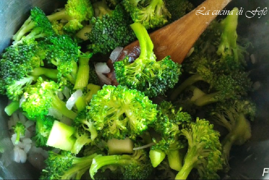 Zuppa di cereali e ceci in crema di broccoli - Step 4 - Immagine 1