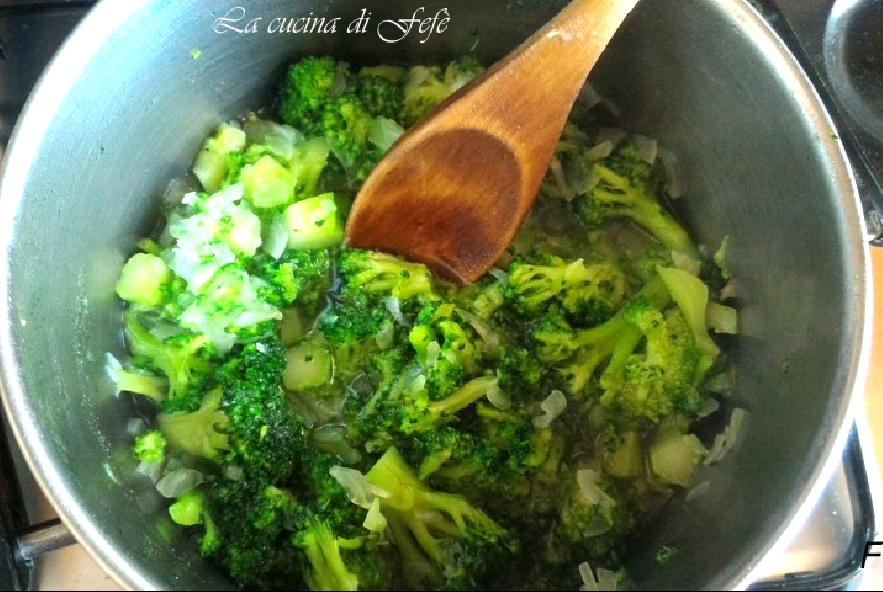 Zuppa di cereali e ceci in crema di broccoli - Step 5 - Immagine 1