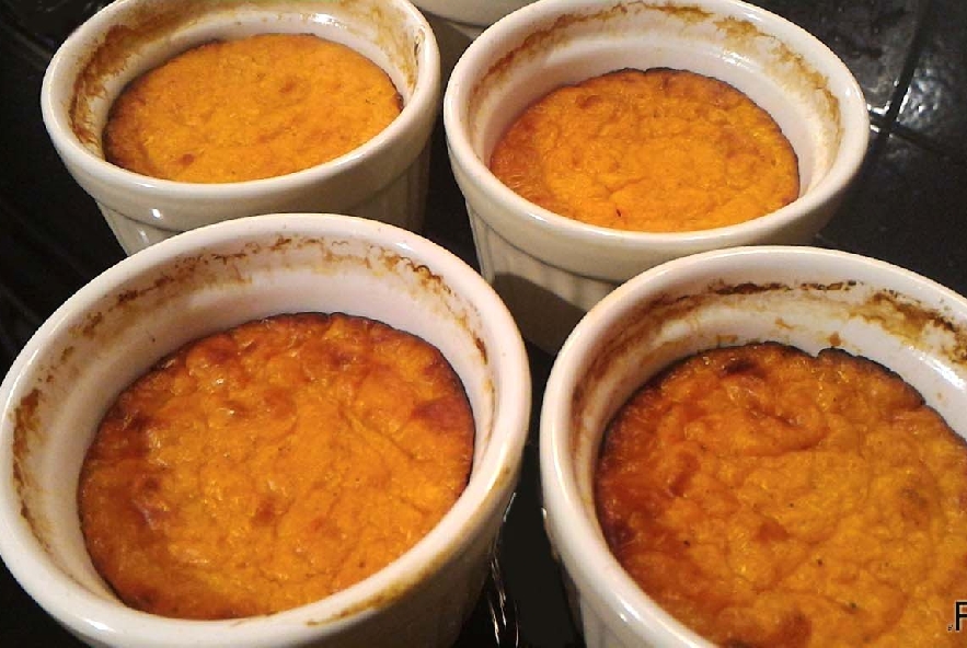 Flan di zucca con crema di stracchino - Step 5 - Immagine 1