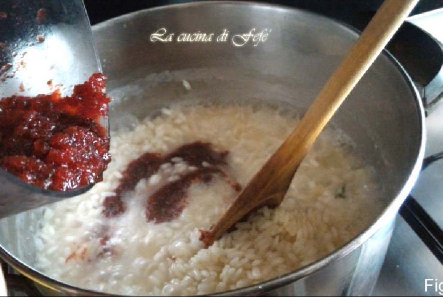 Risotto alla barbabietola e grana - Step 3 - Immagine 1