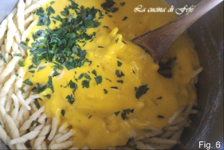 Trofie vegetariane al forno con crema alla curcuma - Step 3 - Immagine 2