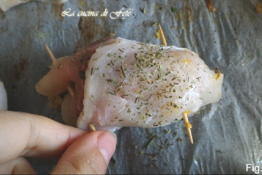 Involtini di pesce spada al finocchio - Step 3 - Immagine 2