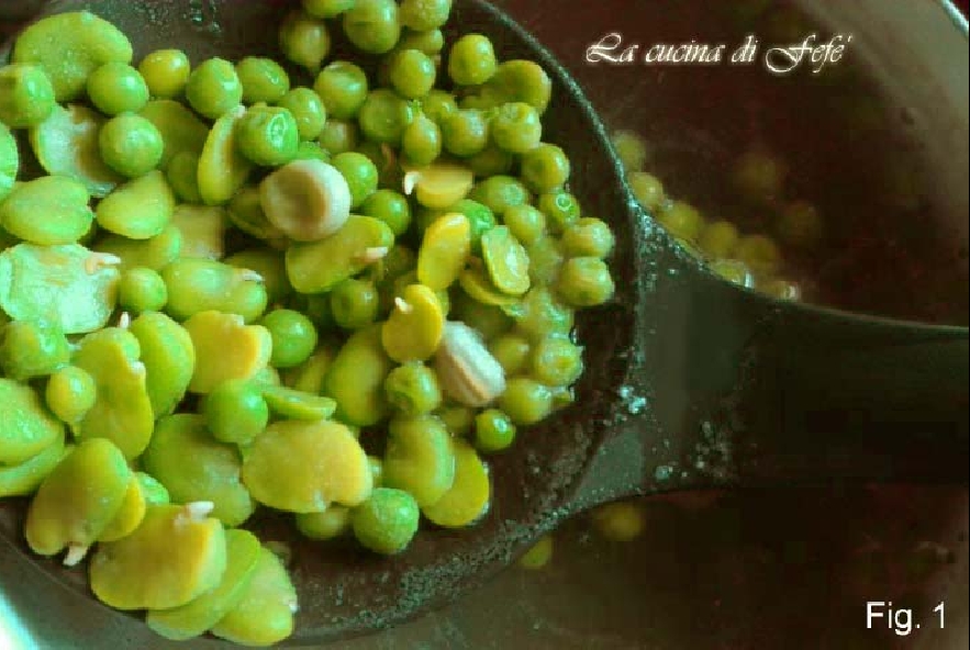 Cake salato al farro con legumi primaverili - Step 1 - Immagine 1