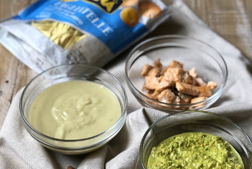 Tagliatelle pesto di arance e crema di finocchi - Step 5 - Immagine 1