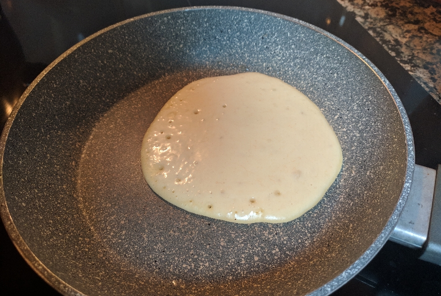 Pancake alla banana senza lievito e coulis di kiwi - Step 3 - Immagine 2