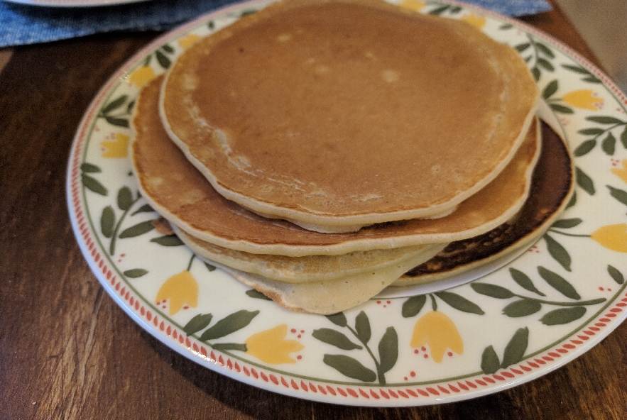 Pancake alla banana senza lievito e coulis di kiwi - Step 3 - Immagine 4