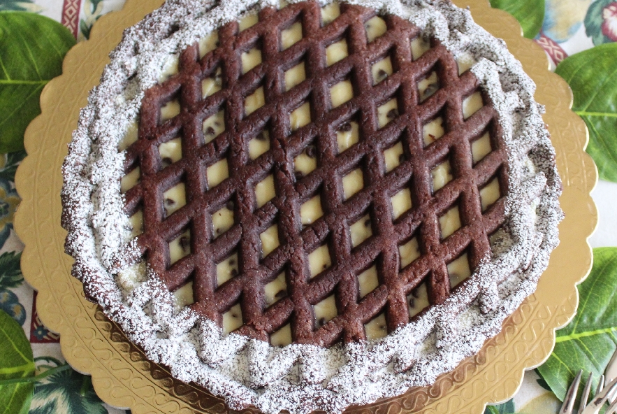 Crostata al cacao ricotta e gocce di cioccolato - Step 4 - Immagine 1