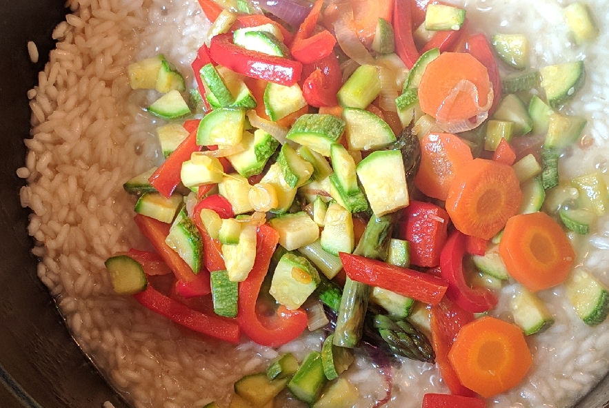 Risotto primavera con verdure fresche - Step 4 - Immagine 4