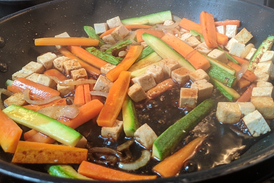 Tofu alle verdure croccanti e soia - Step 2 - Immagine 1