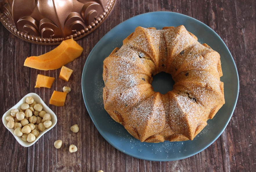 Torta di zucca e nocciole senza uova e senza burro - Step 5 - Immagine 1