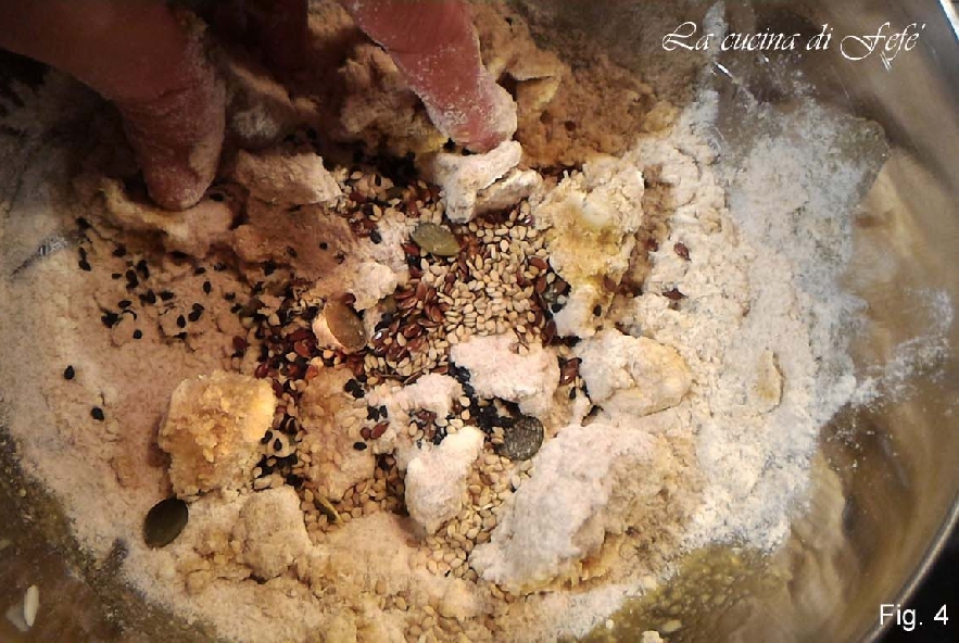 Biscotti salati al grana padano e semi misti - Step 4 - Immagine 1