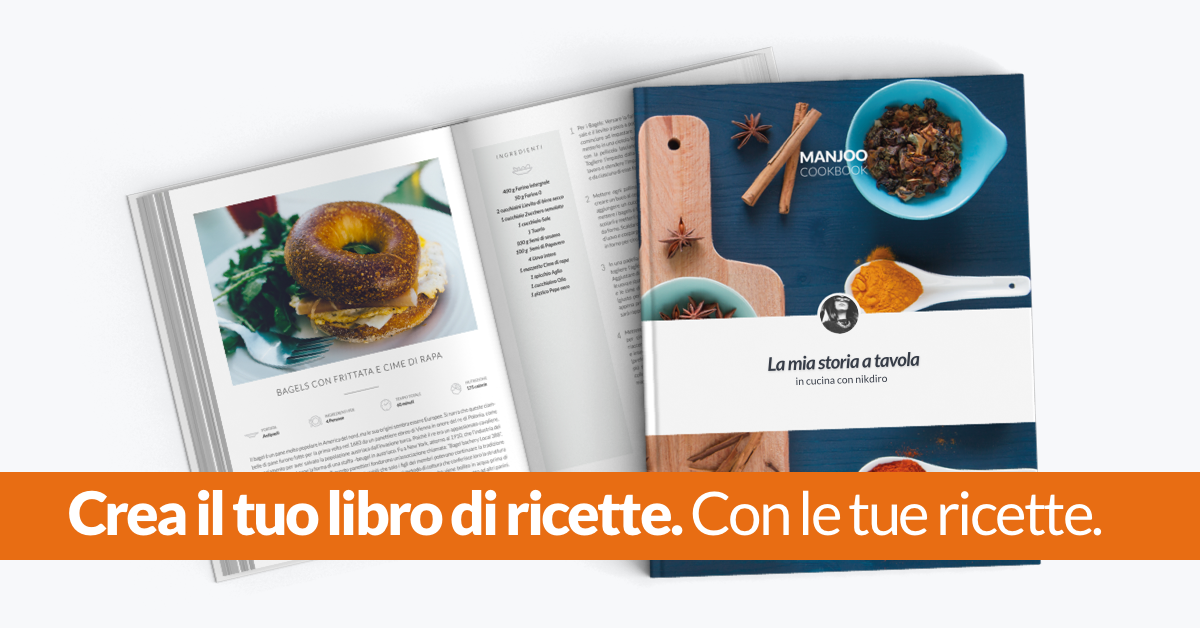 Clever Fox Libro di ricette – Crea il tuo libro di cucina di famiglia e quaderno di