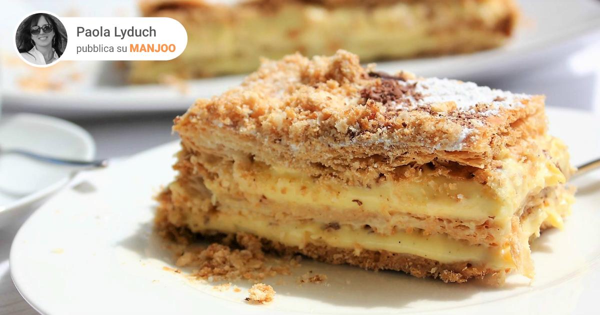 Ricetta Millefoglie Con Crema Chantilly Manjoo