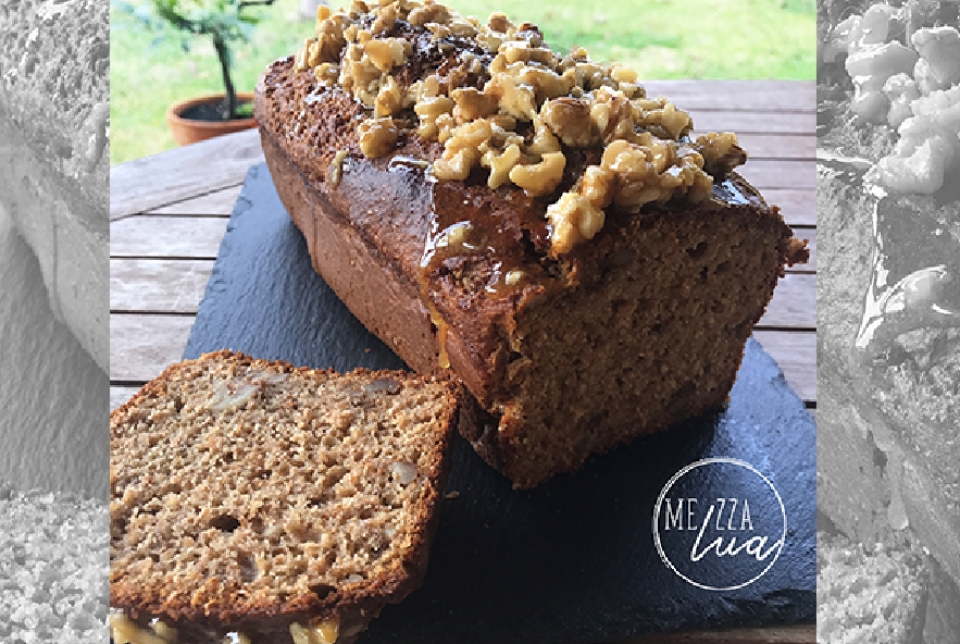 Ricetta Plumcake con zucchero di cocco, noci e miele - Manjoo