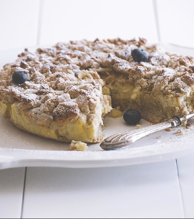 Torta rustica con cuore cremoso di ricotta