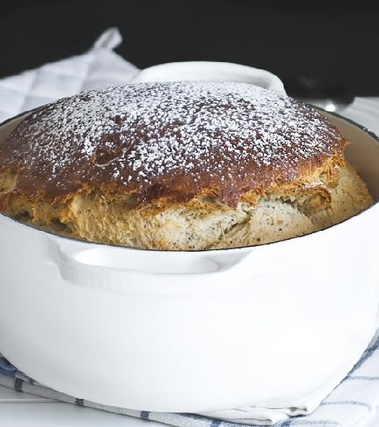 Brioche della nonna ai semi di papavero