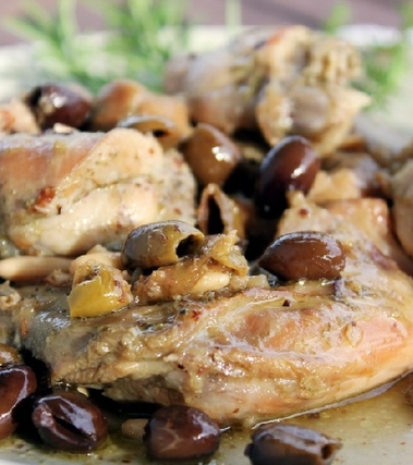 Coniglio alla ligure