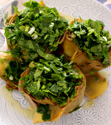 Carciofi prezzemolati