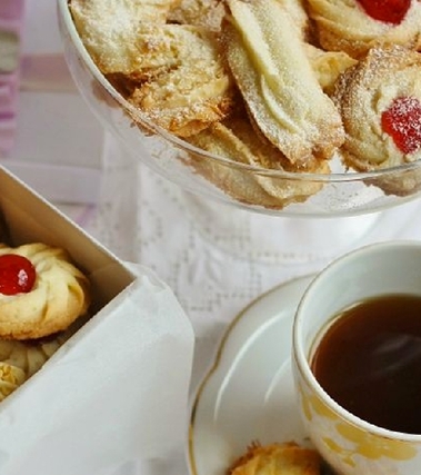 Pasticcini da tè solo albumi