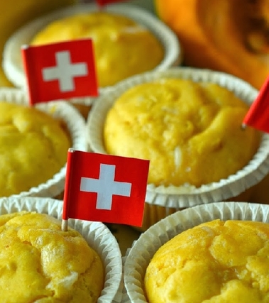 Muffin salati zucca e sbrinz