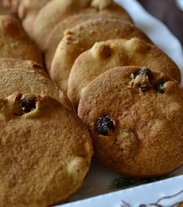 Biscotti all'uvetta