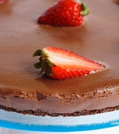 Cheesecake al cioccolato senza cottura