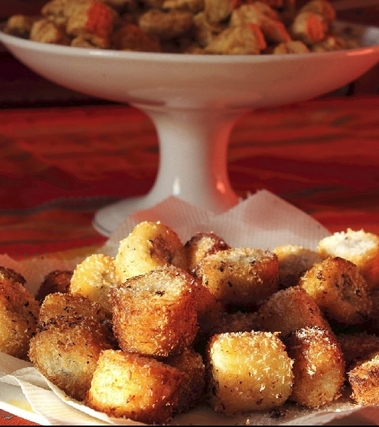 Banane fritte al cocco e sale