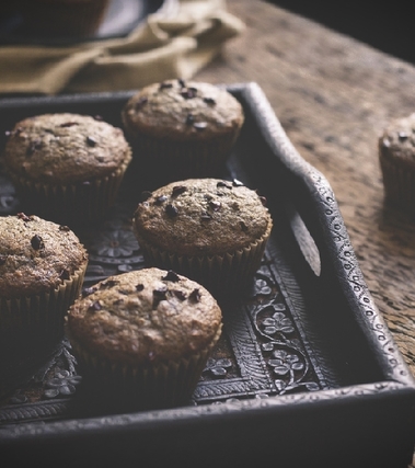 Muffin con pezzetti di cioccolato