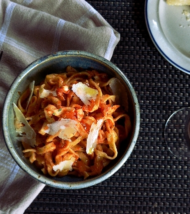 Tagliatelle al pomodoro fresco
